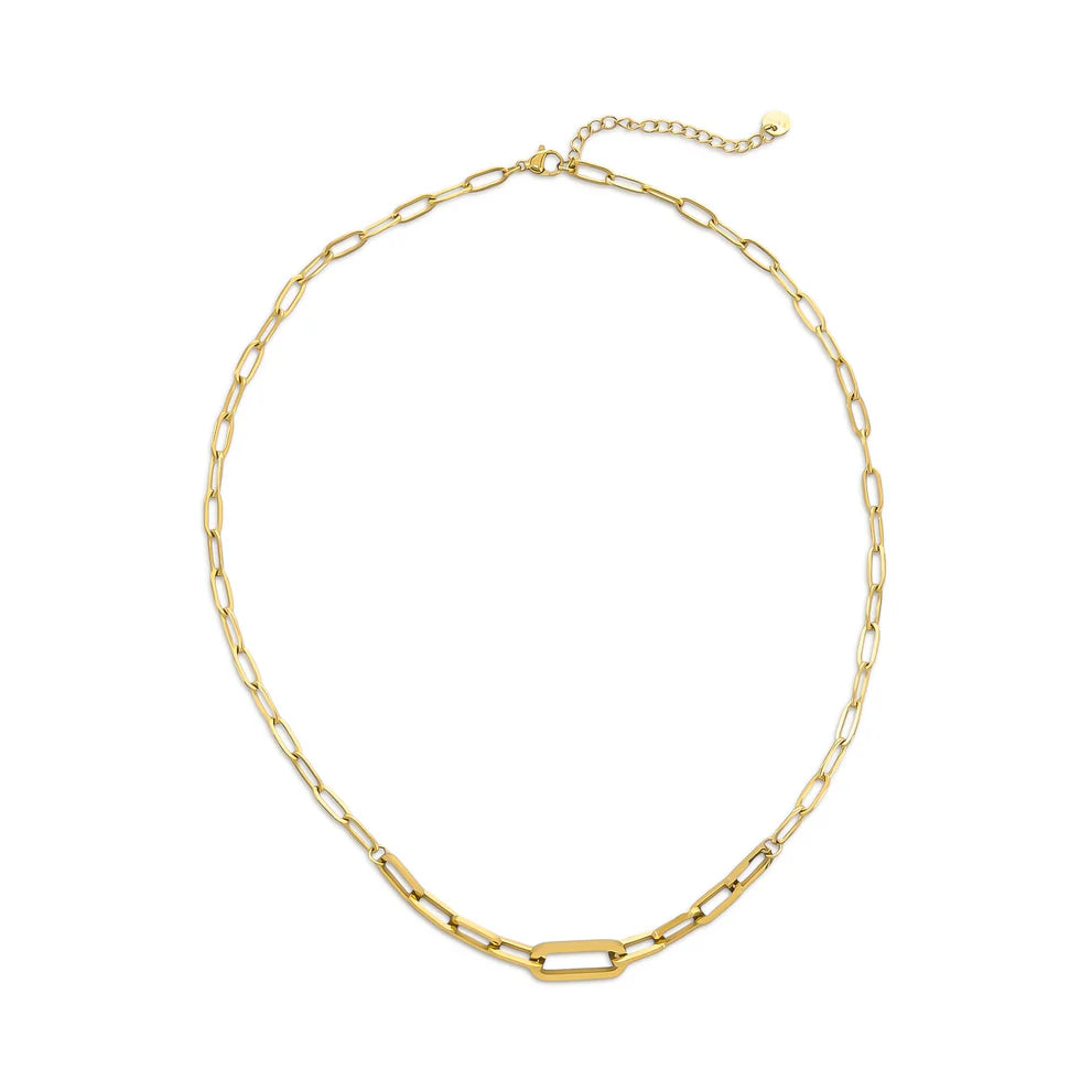 Gradual Paperclip Necklace
