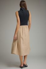 Hailey Mock Neck Sleeveless Dress