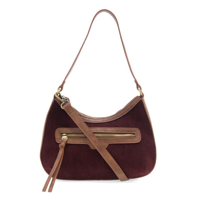 Hallie Corduroy Hobo Bag