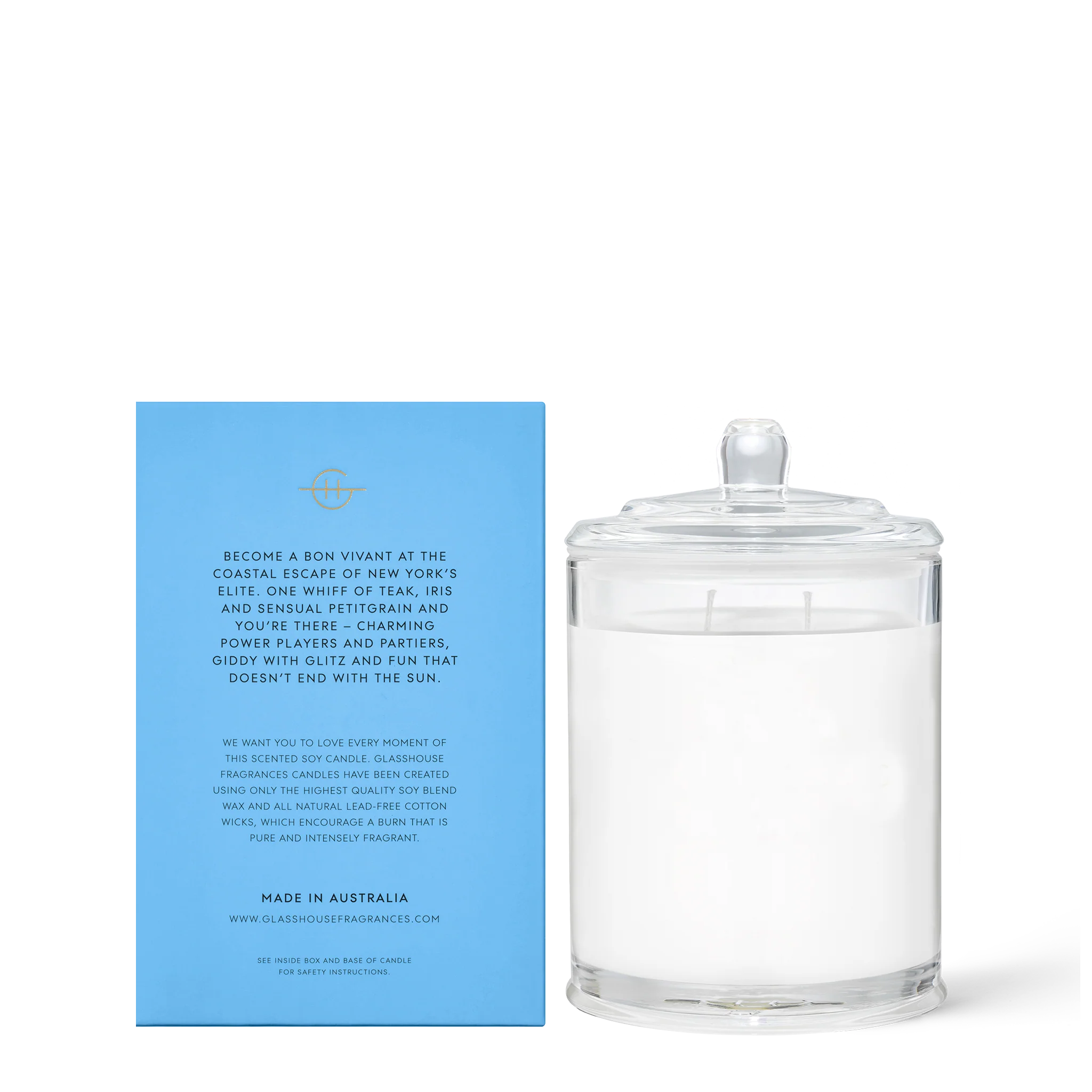 Glasshouse 13.4oz Candle The Hamptons