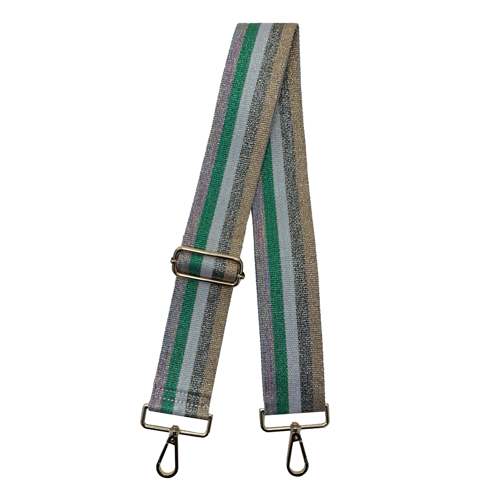 Handbag Strap- Glitter Multi Stripe