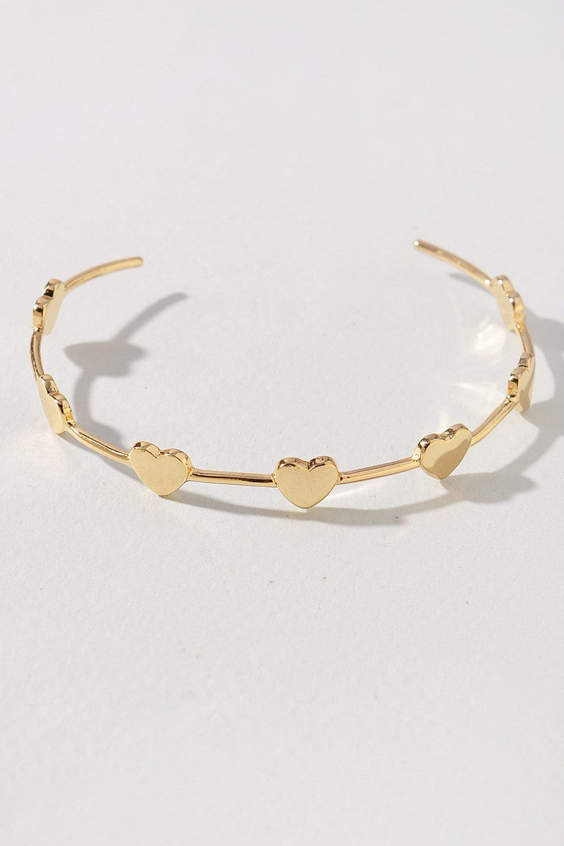 Heart Cuff Bracelet