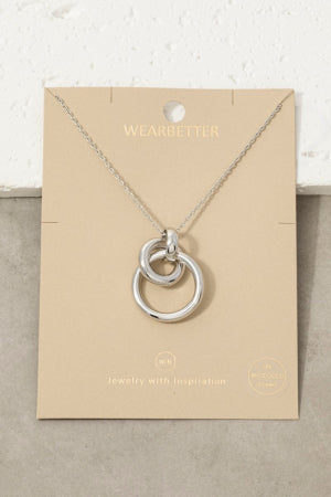 Interlocking Circle Necklace