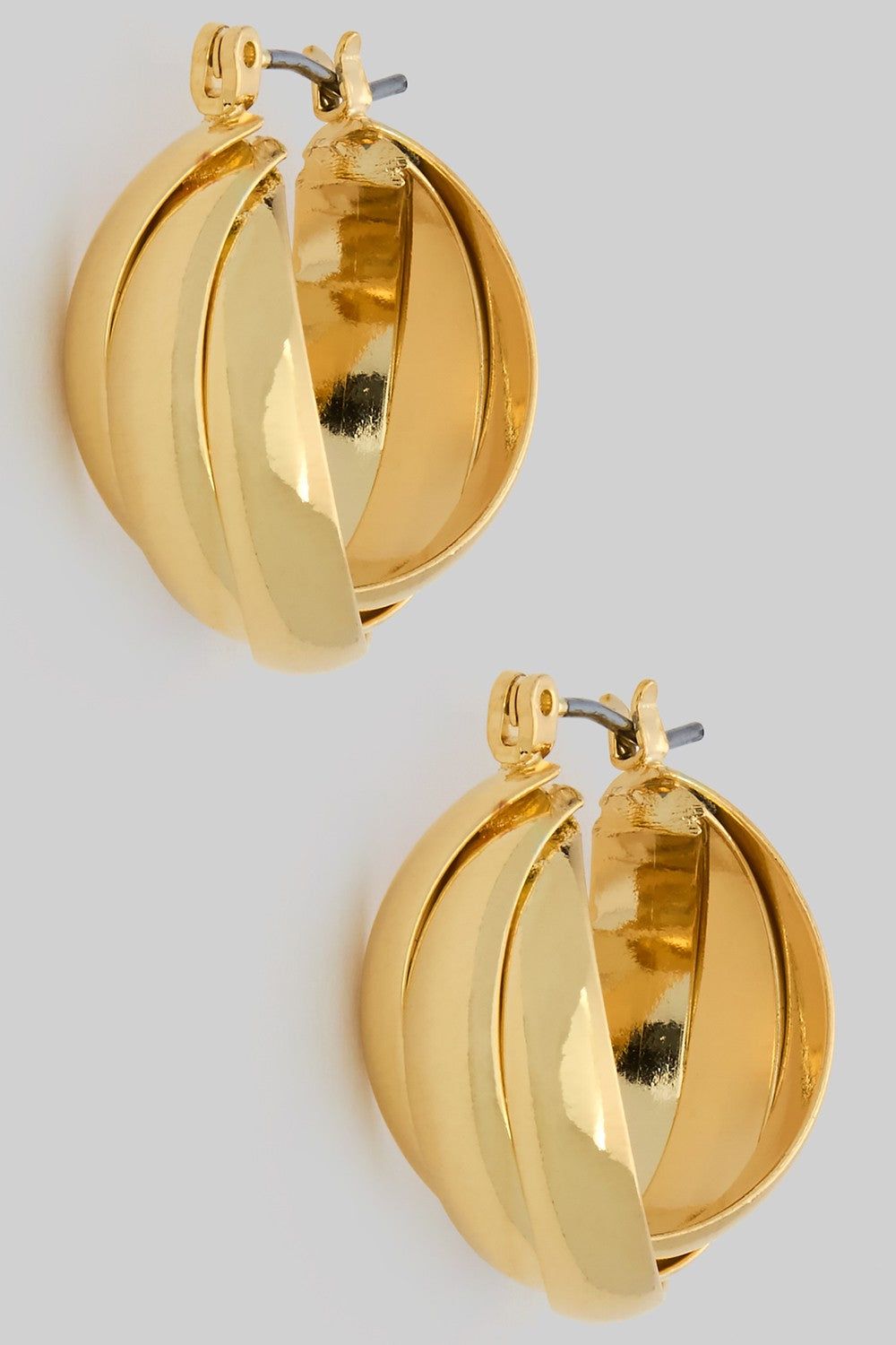 Intertwined Hinge Hoops