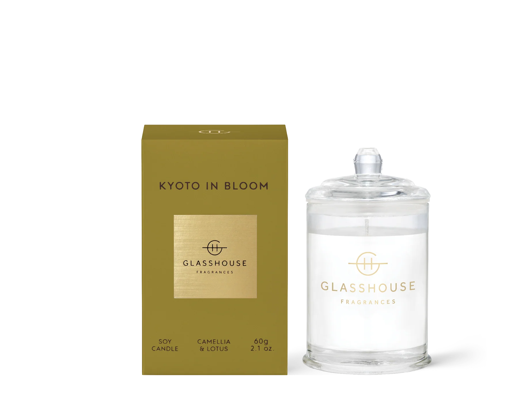Glasshouse 2.1oz Candle Kyoto in Bloom