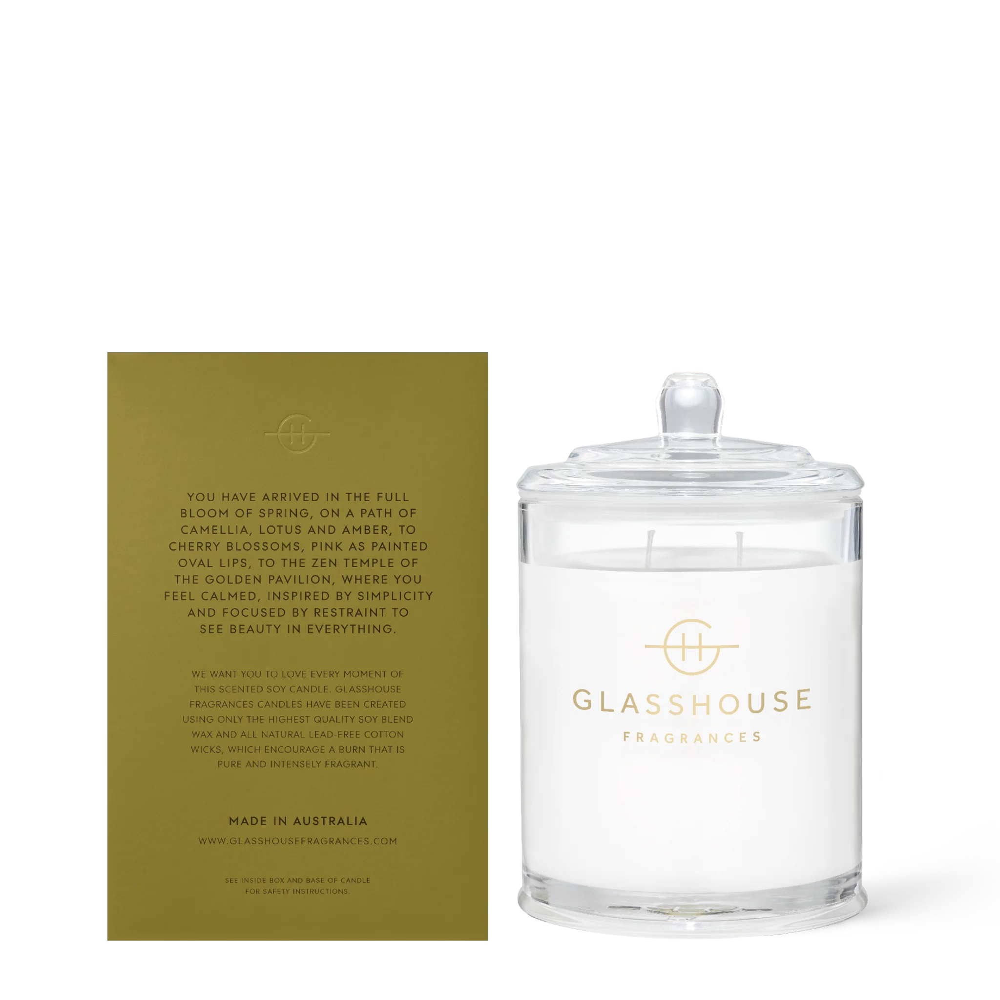 Glasshouse 13.4oz Candle Kyoto In Bloom