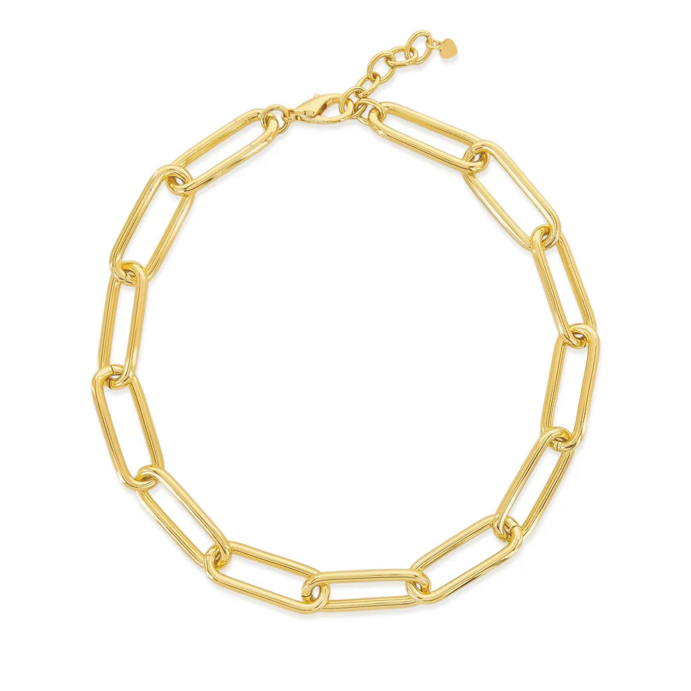 Large Paperclip Necklace