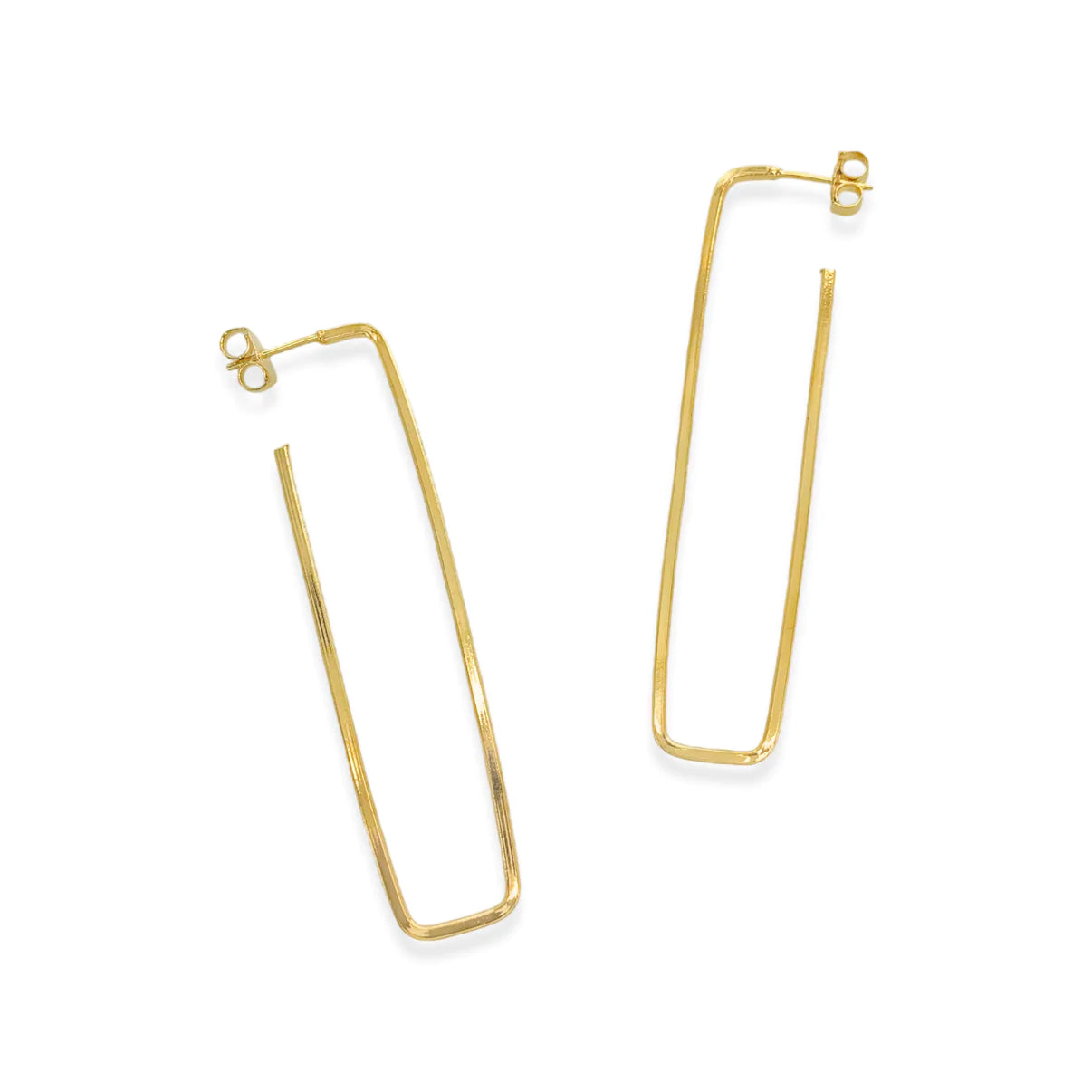 Large Classic Rectangle Hoops