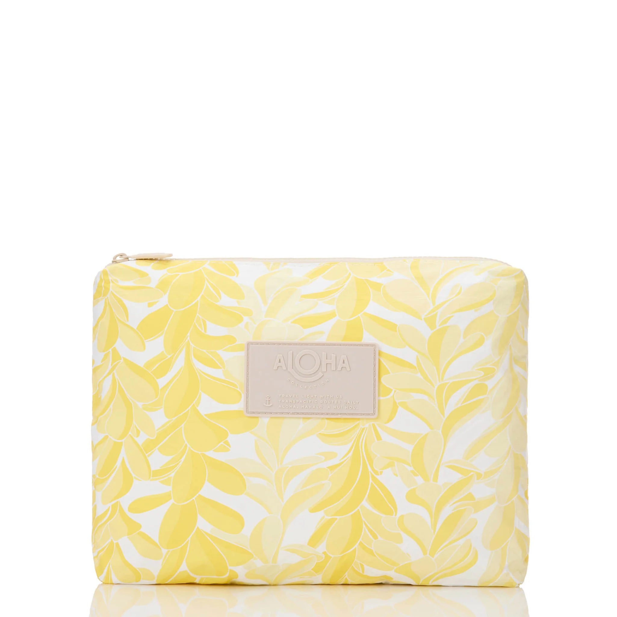 Lei Stand Mid Pouch Yellow