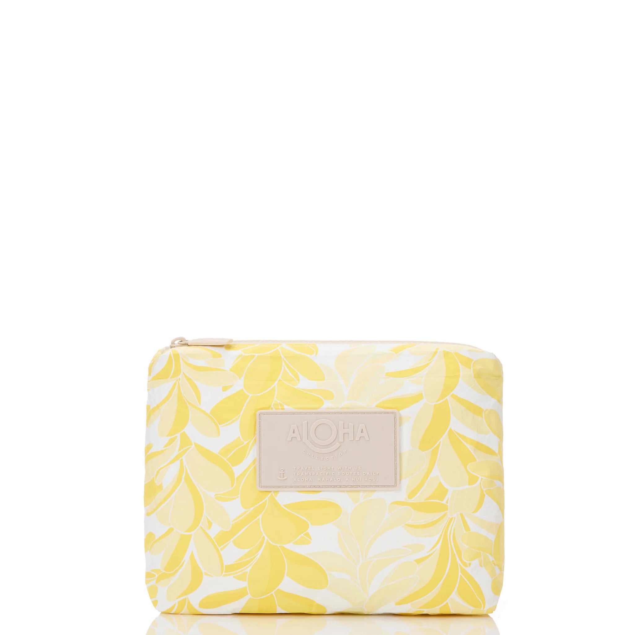 Lei Stand Small Pouch Yellow