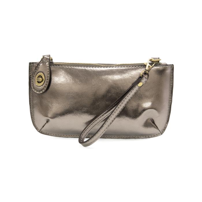 Liquid Metal Mini Crossbody Clutch