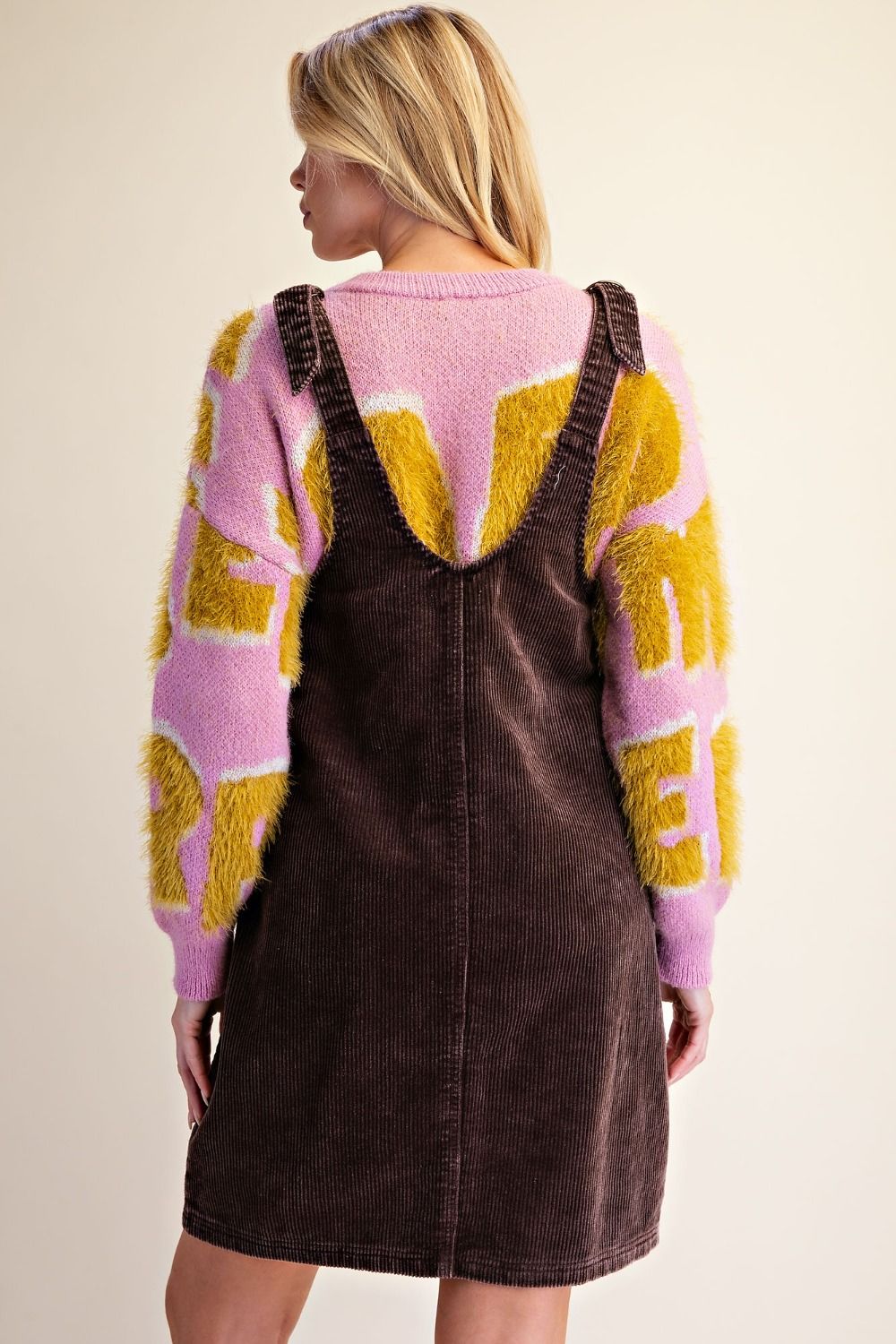Maribeth Corduroy Overall Dress