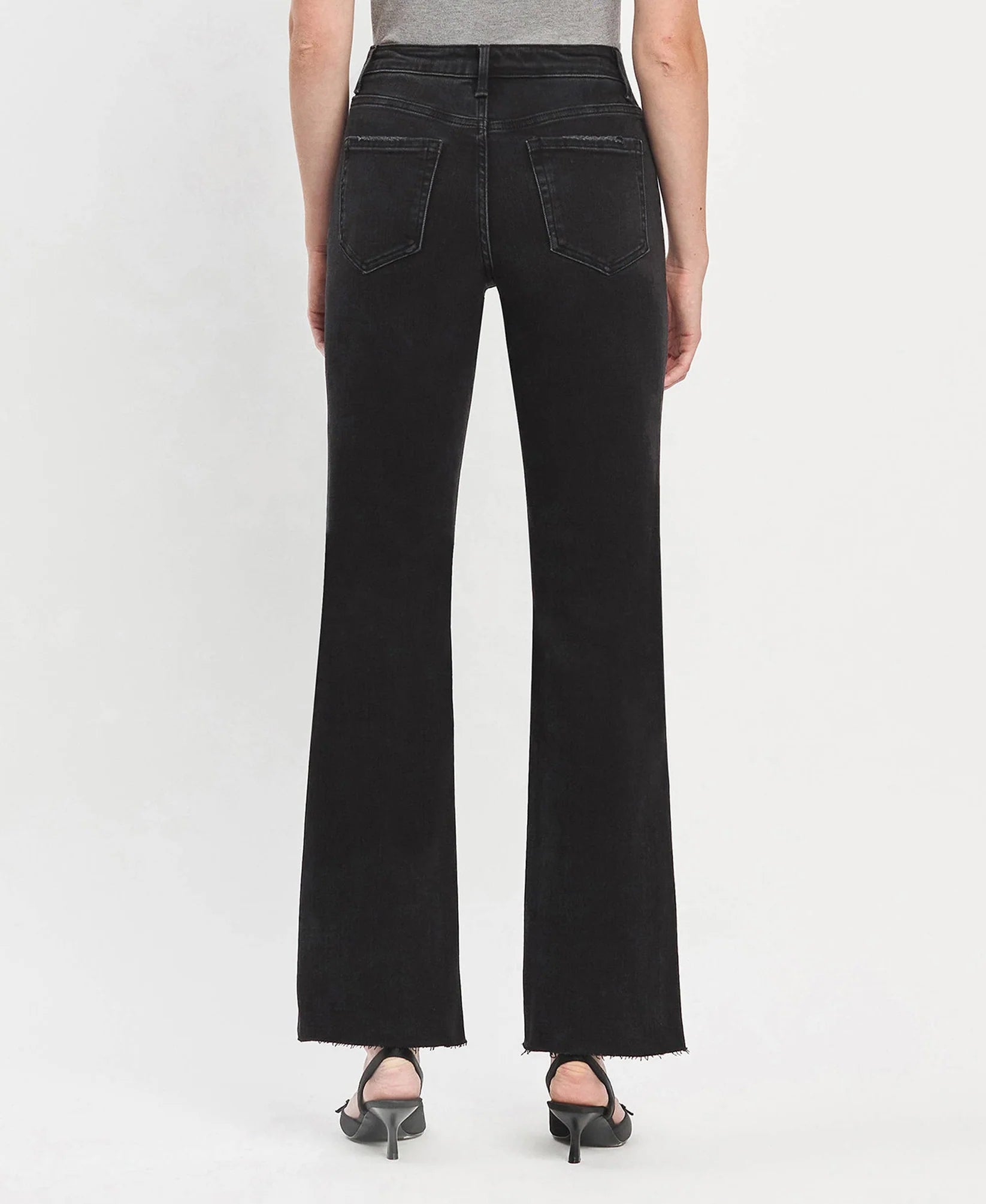 Mindy High Rise Slim Wide Jean