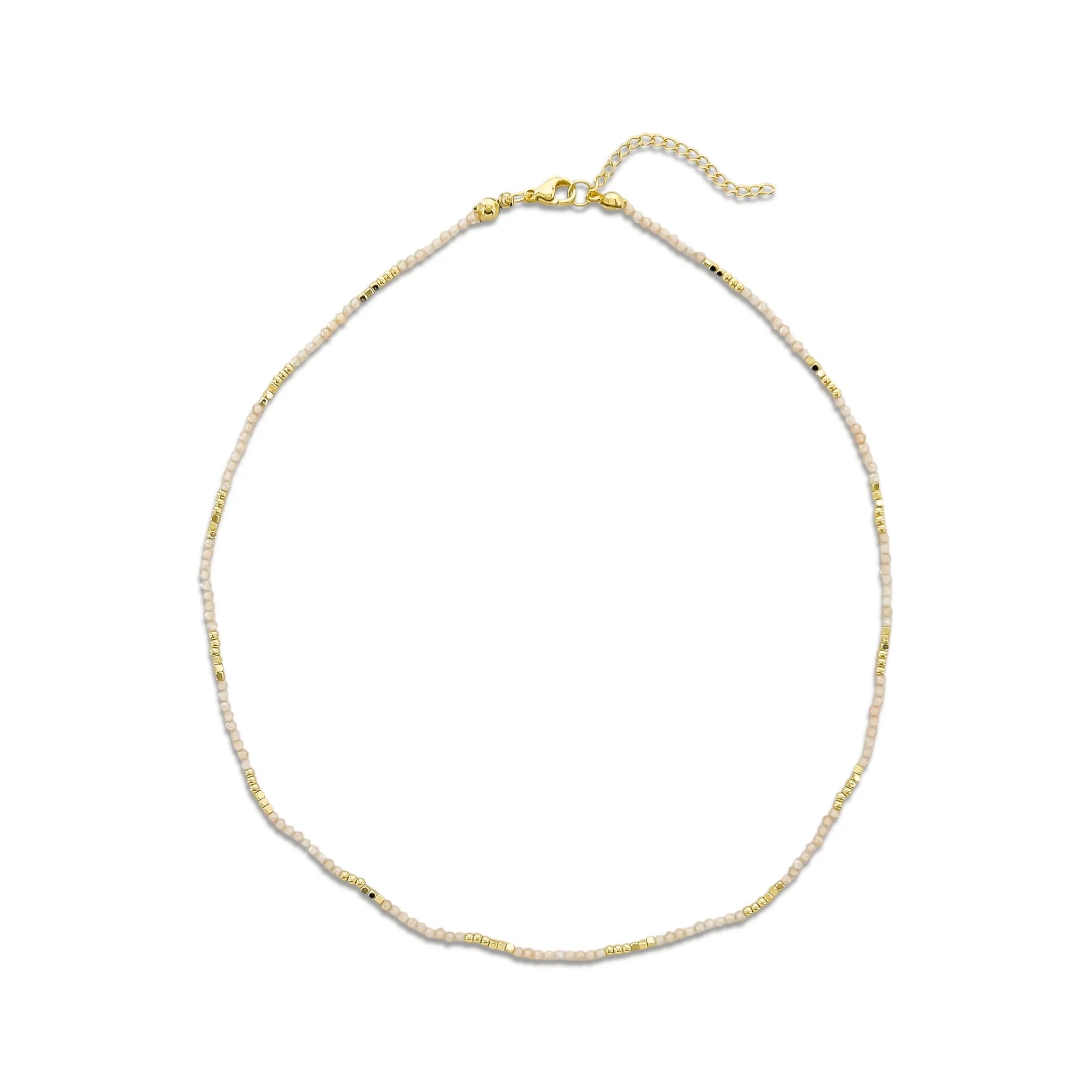 Mini Crystal Bead Necklace