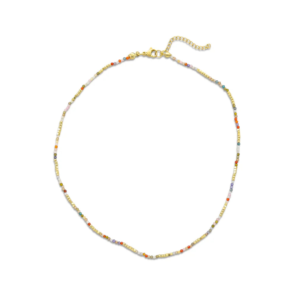 Mini Crystal Bead Necklace