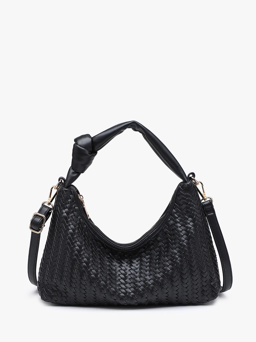 Morgan Woven Shoulder Bag