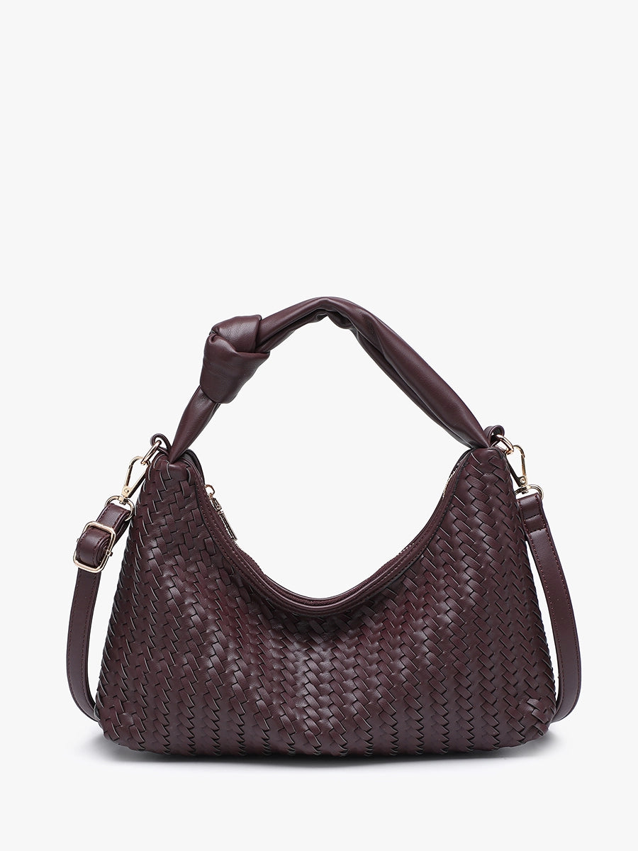Morgan Woven Shoulder Bag