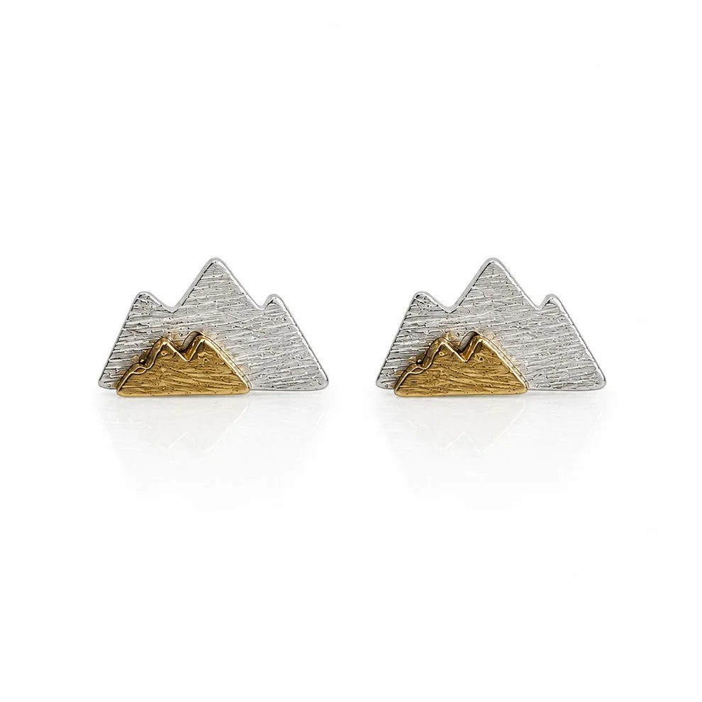 Mountain Stud Earrings