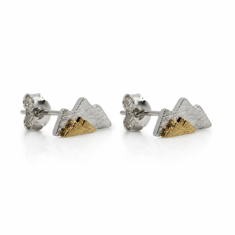 Mountain Stud Earrings