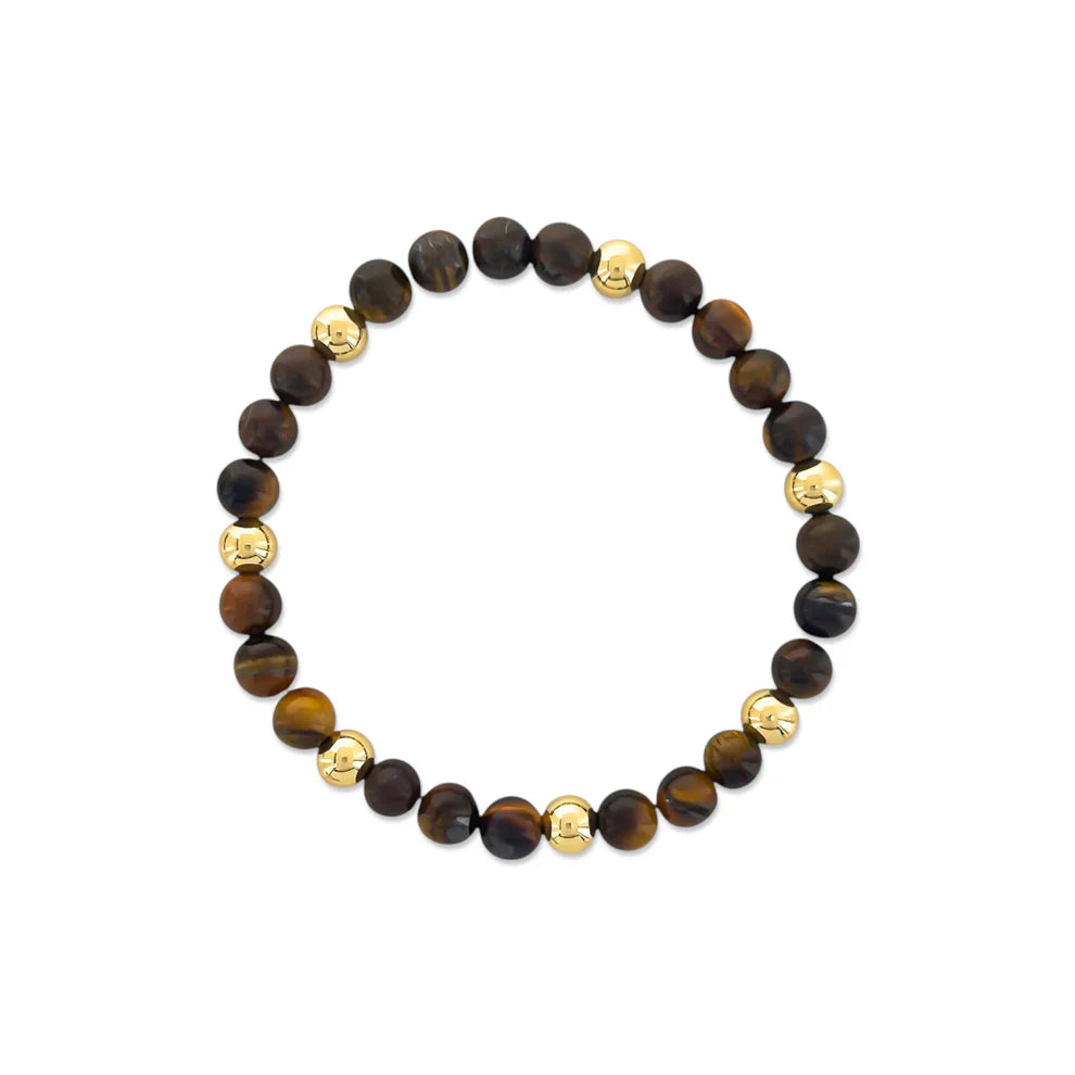 Natural Stone Bead Bracelet 1