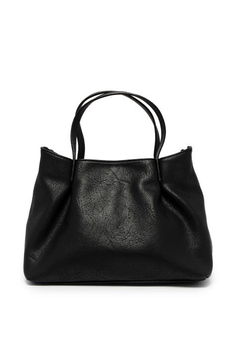 Nikki Pleated Satchel Bag