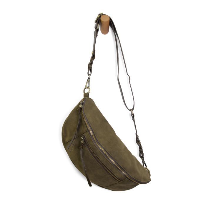 Nina Suede Sling Bag