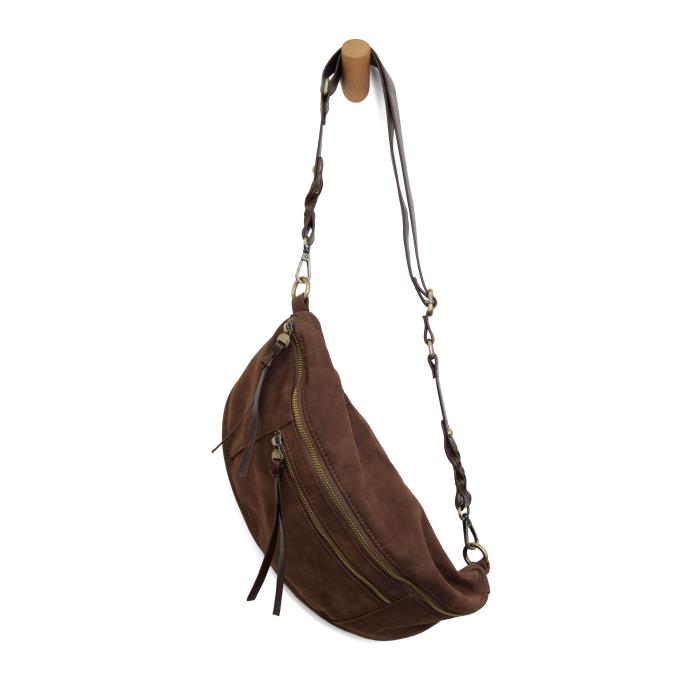 Nina Suede Sling Bag