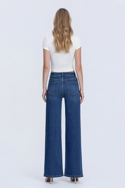 Olivia Soft H. Rise Wide Jeans