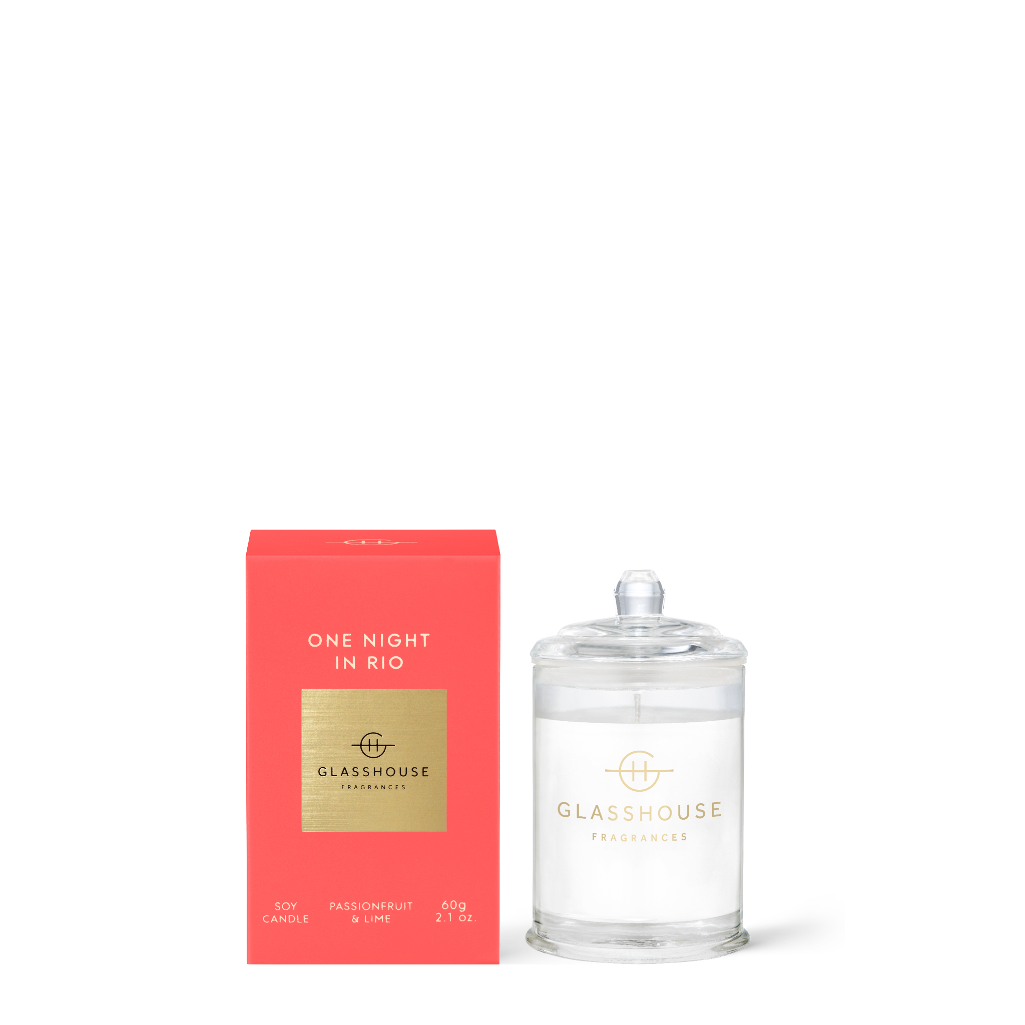 Glasshouse 2.1oz Candle One Night In Rio