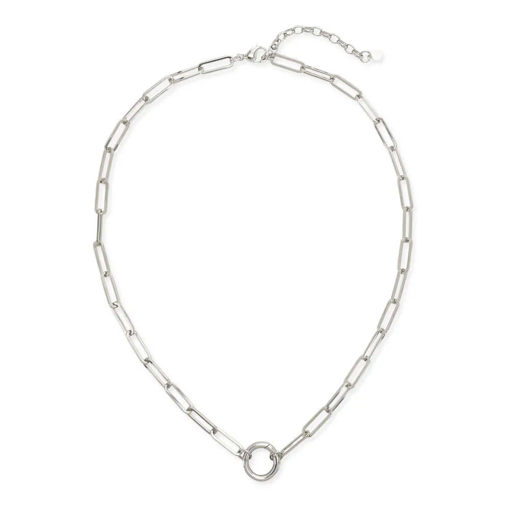 Paperclip Ring Necklace
