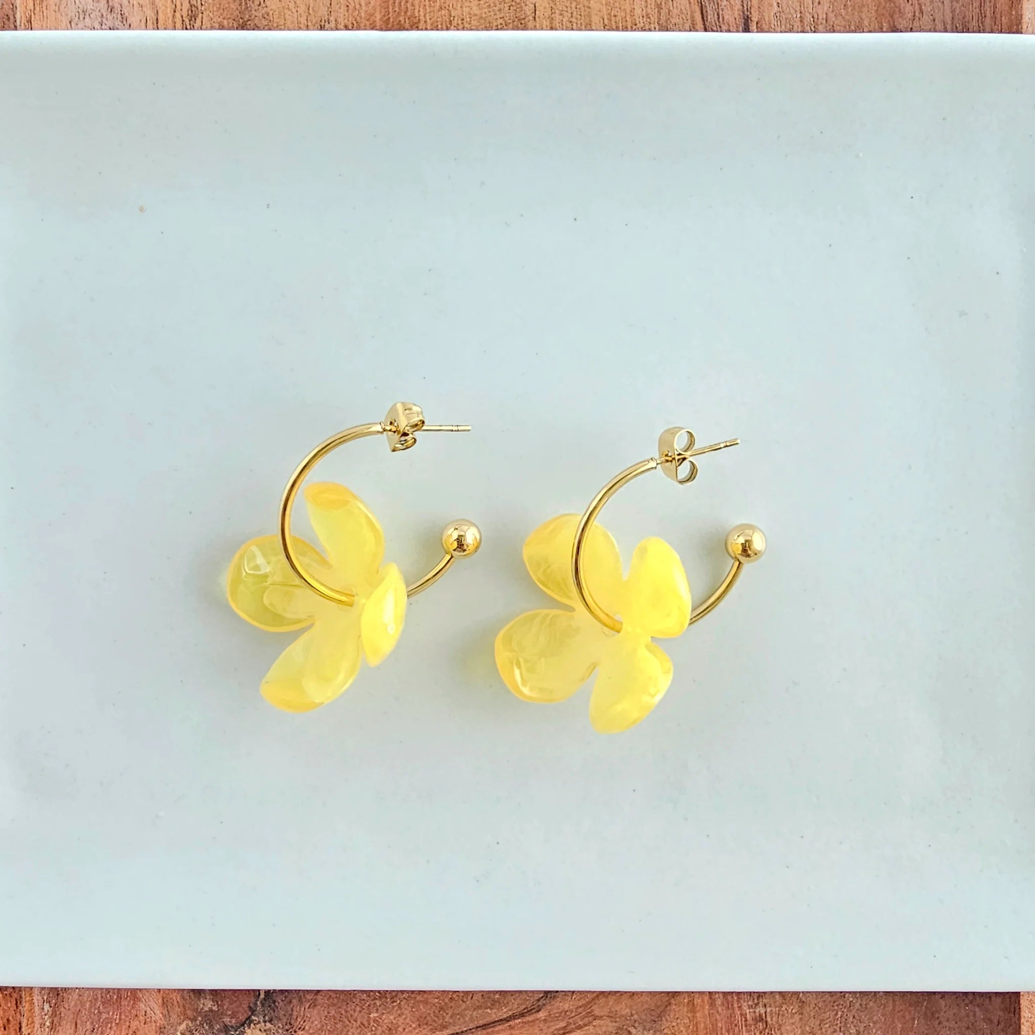 Primrose Hoops- Yellow