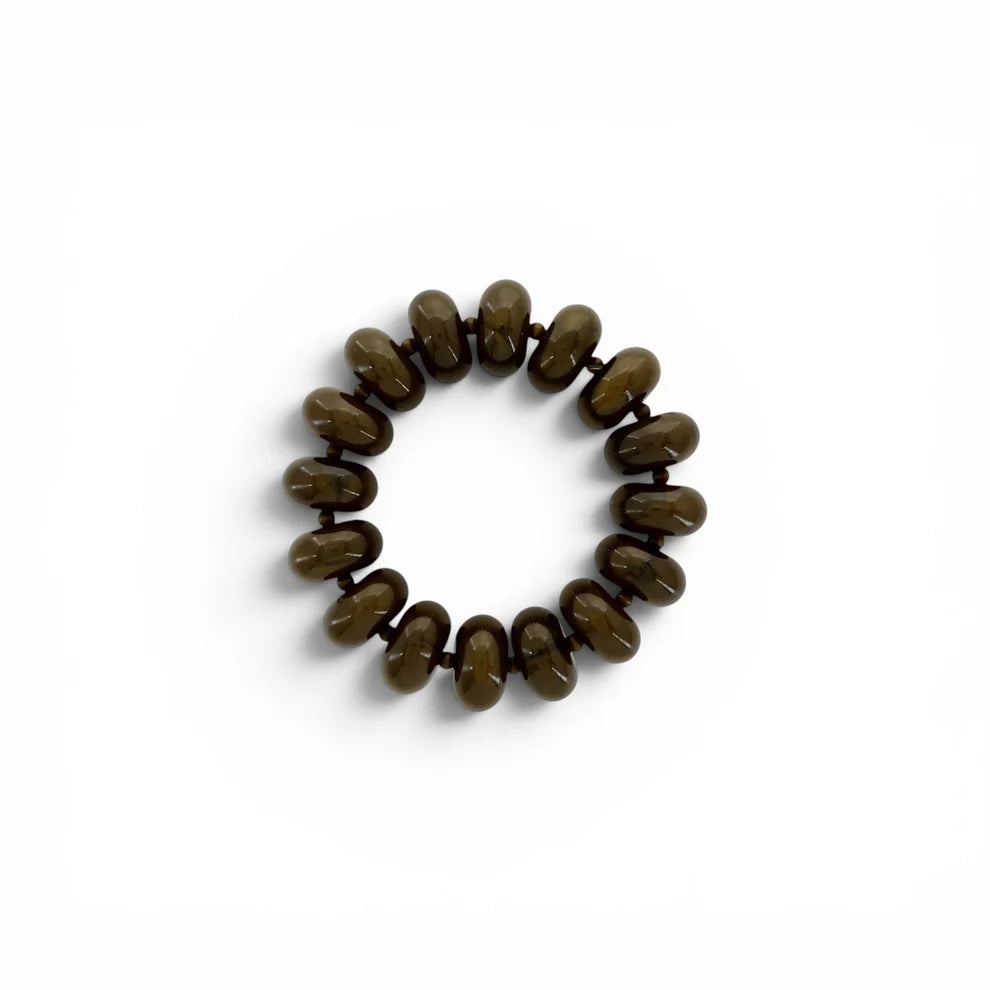Rondelle Bead Stretch Bracelet