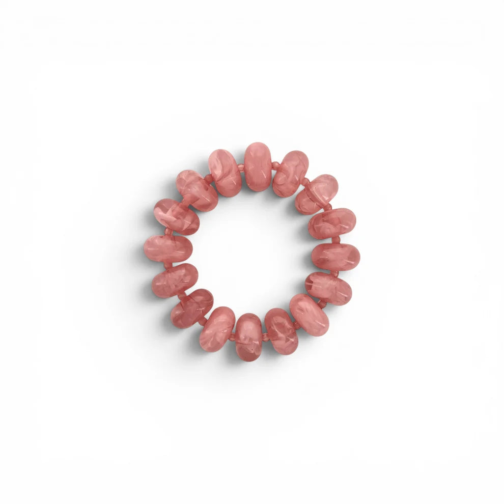 Rondelle Bead Stretch Bracelet