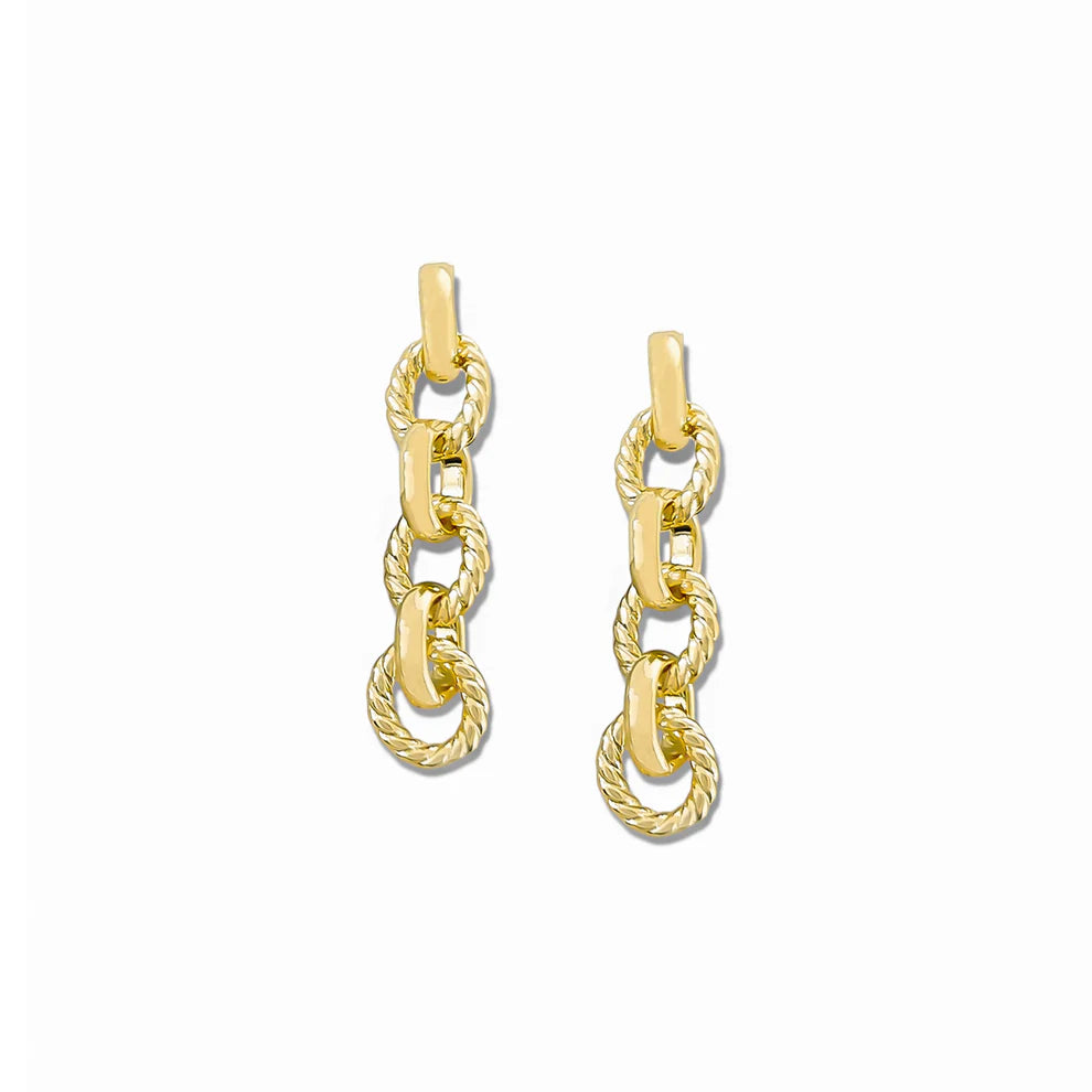 Rope Chain Drop Earrings