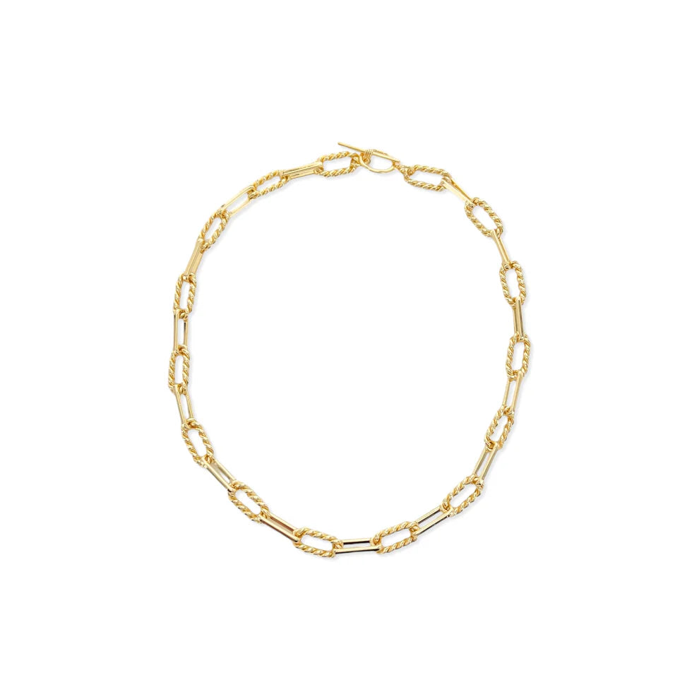 Rope Paperclip Necklace