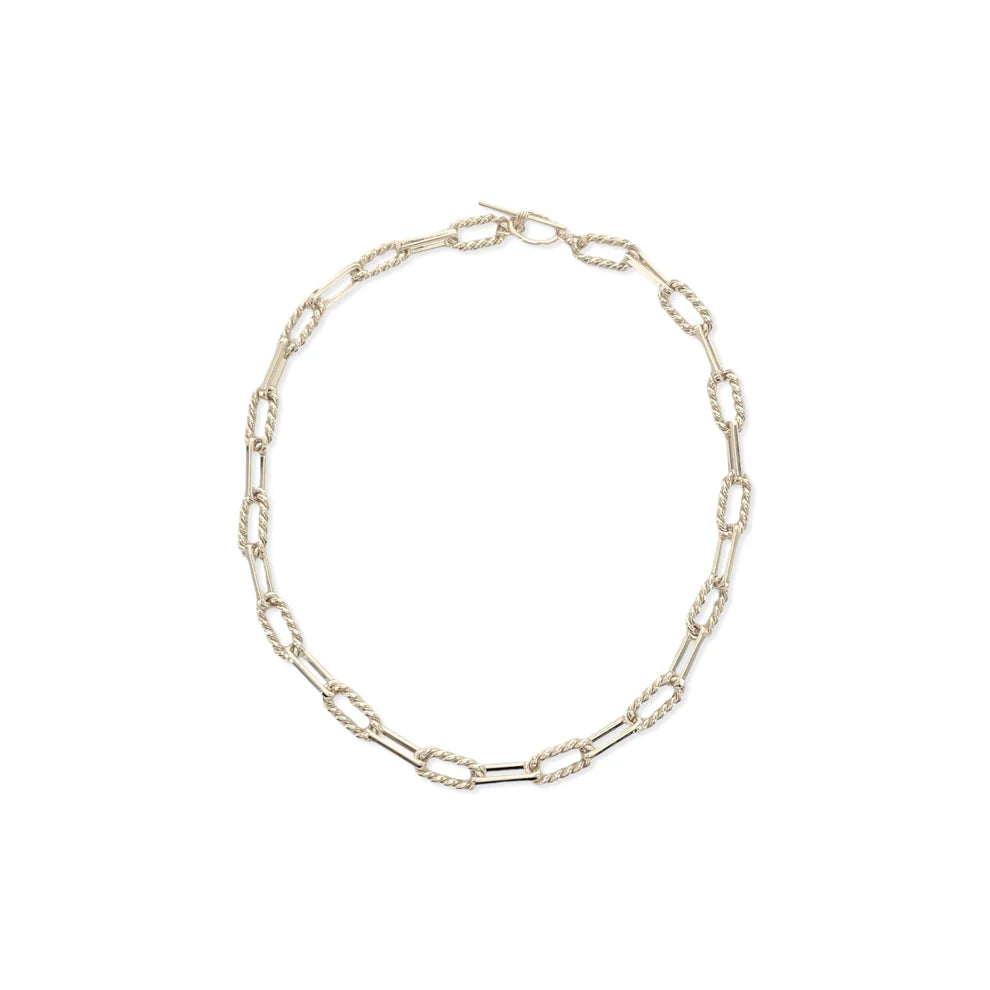 Rope Paperclip Necklace