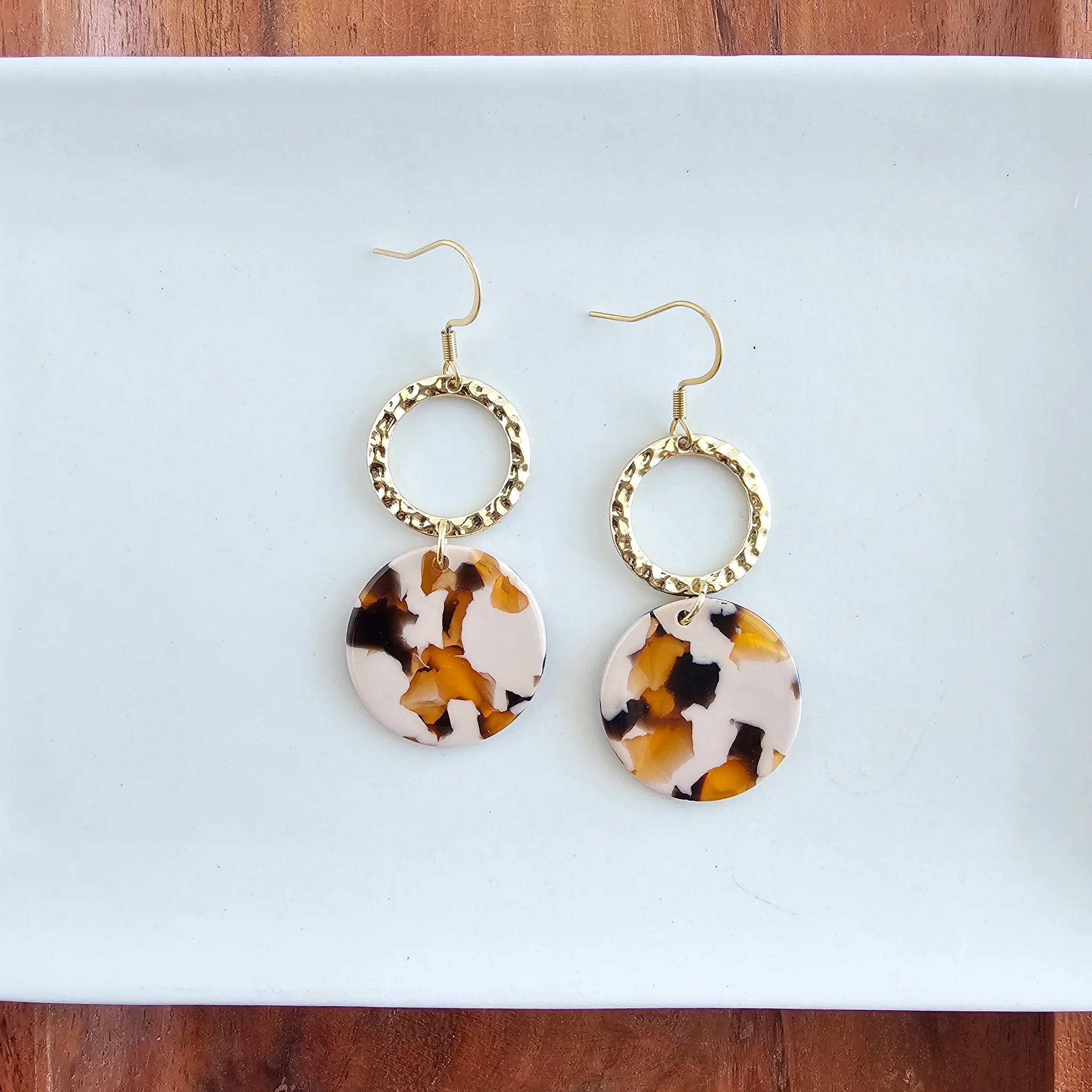 Rylee Earrings Caramel Latte