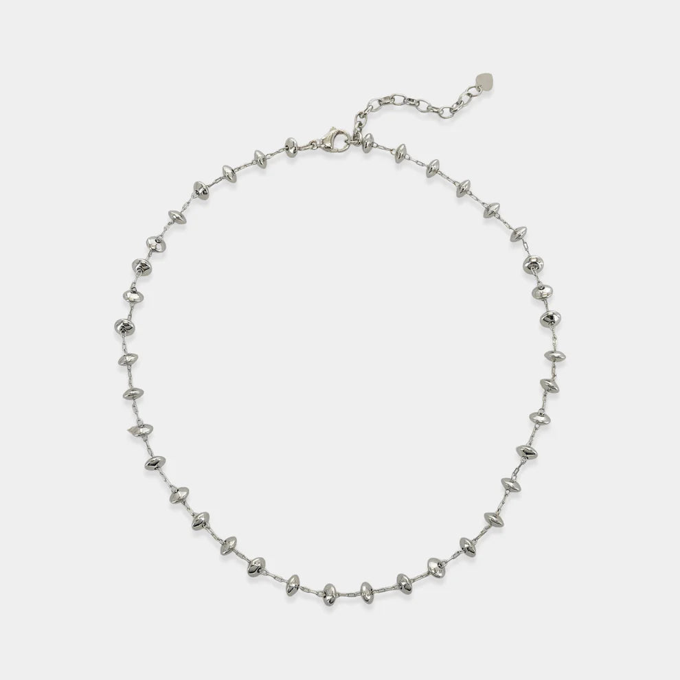 Saucer Bead Necklace