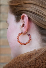 Scarlett Hoops Amber