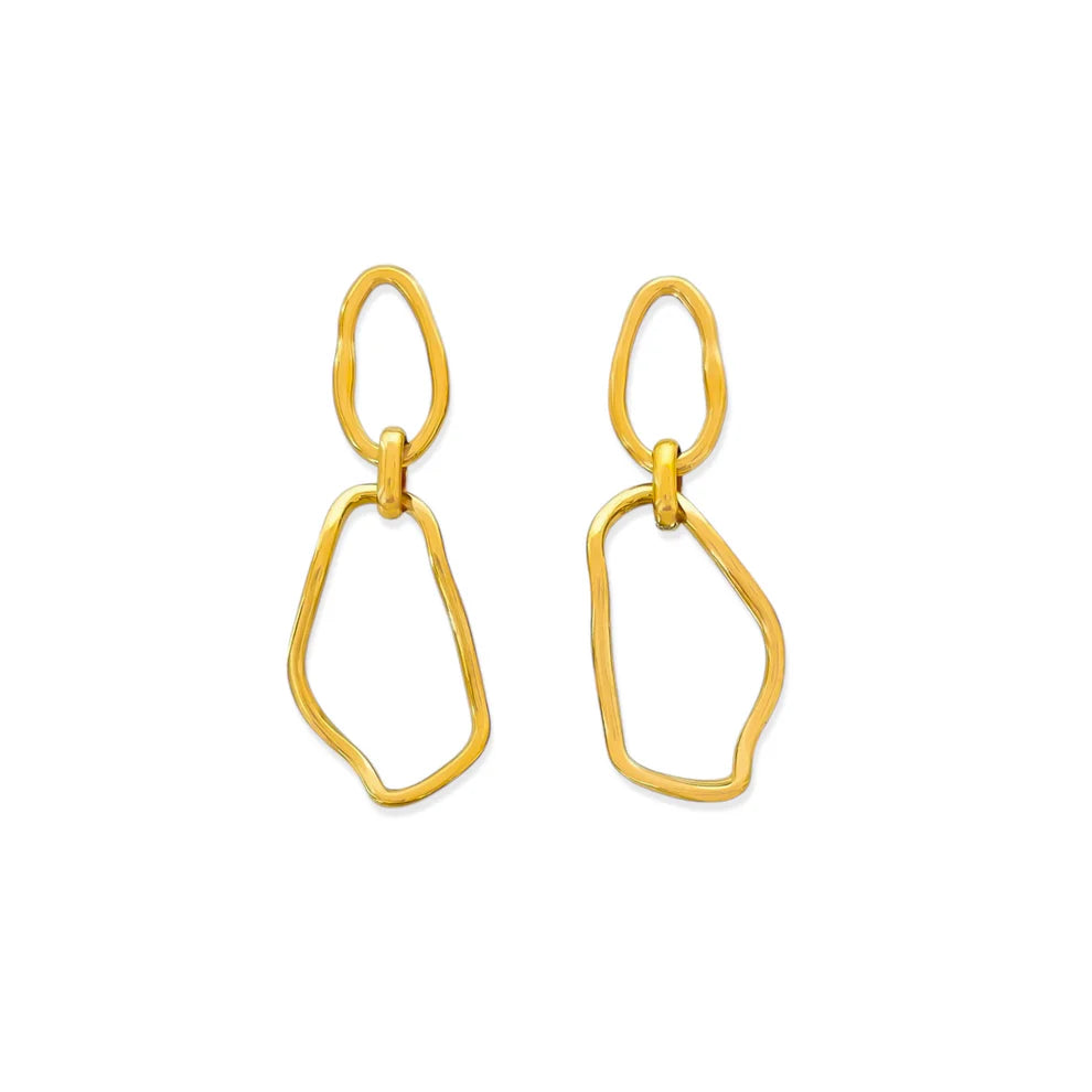 Sculptural Drop Earrings
