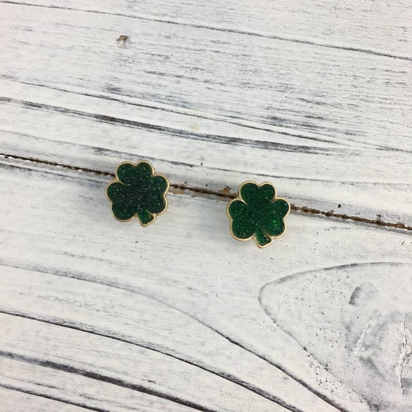 Shamrock Stone Earrings