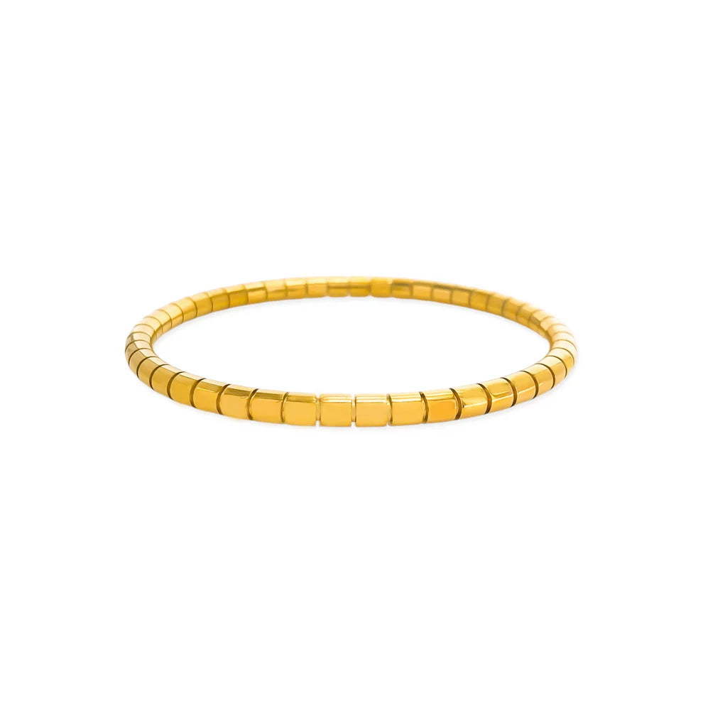 Thin Sliced Bracelet