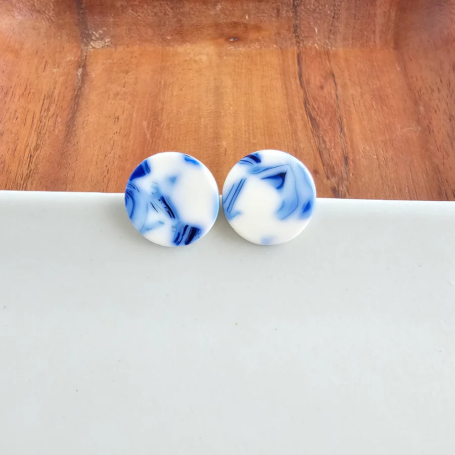 Sophie Studs Greek Goddess Blue