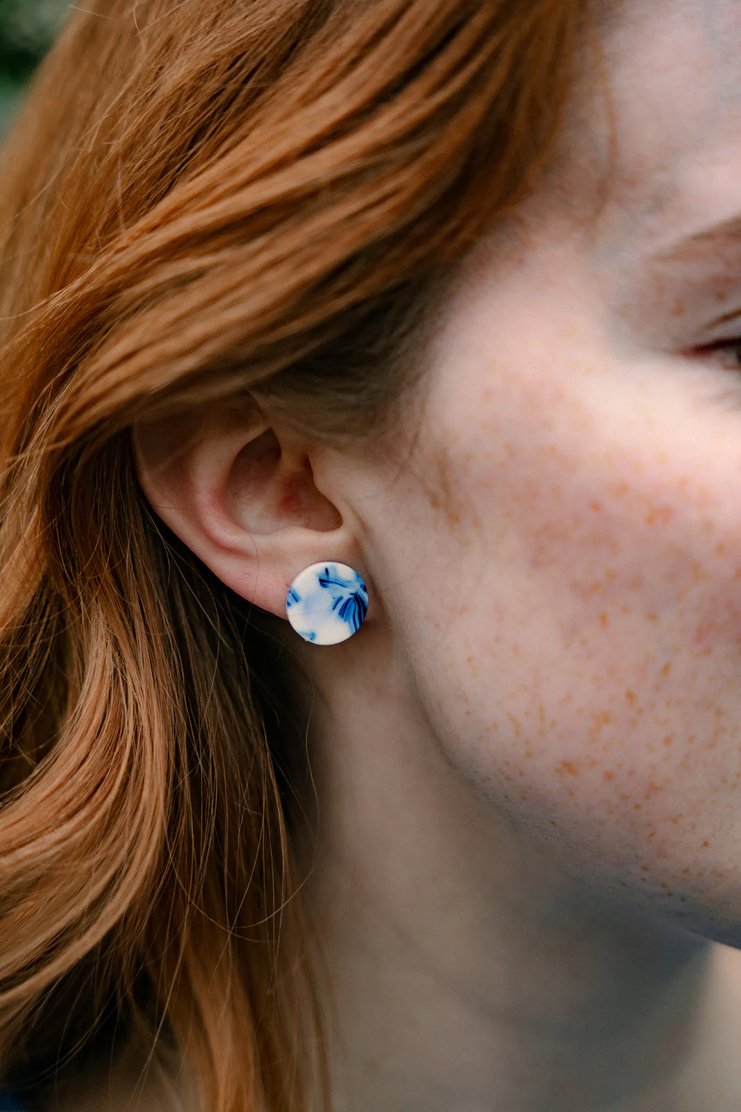 Sophie Studs Greek Goddess Blue