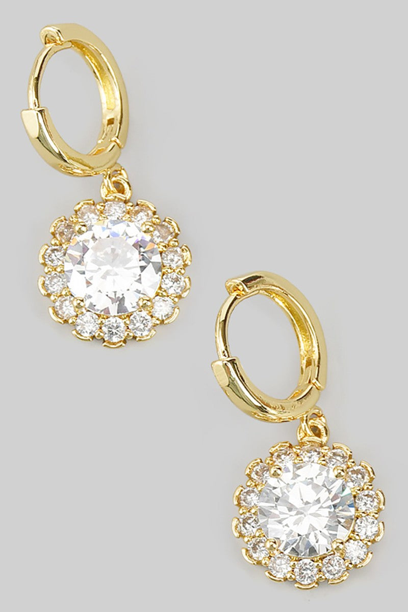 Sparkling CZ Huggies