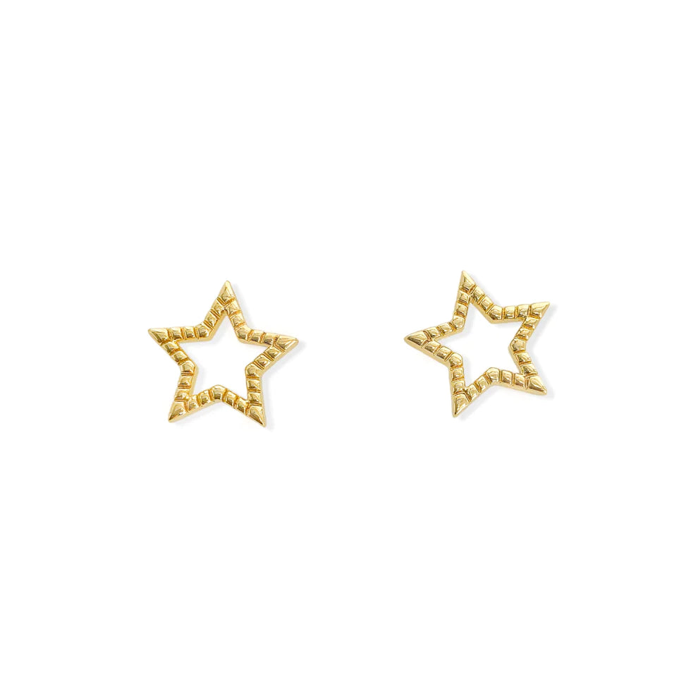 Star Cutout Earrings FINAL SALE
