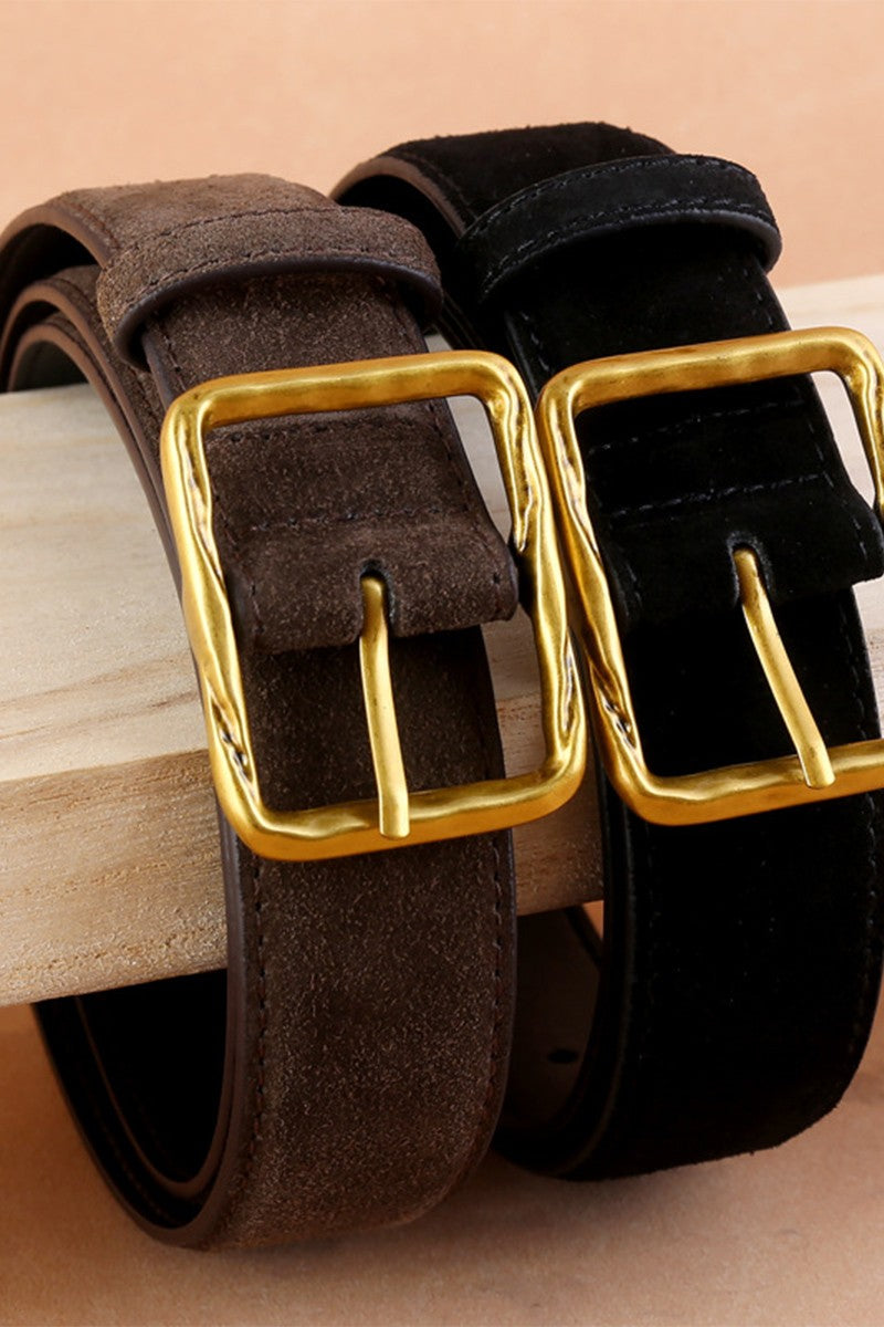 Suede Casual Belt