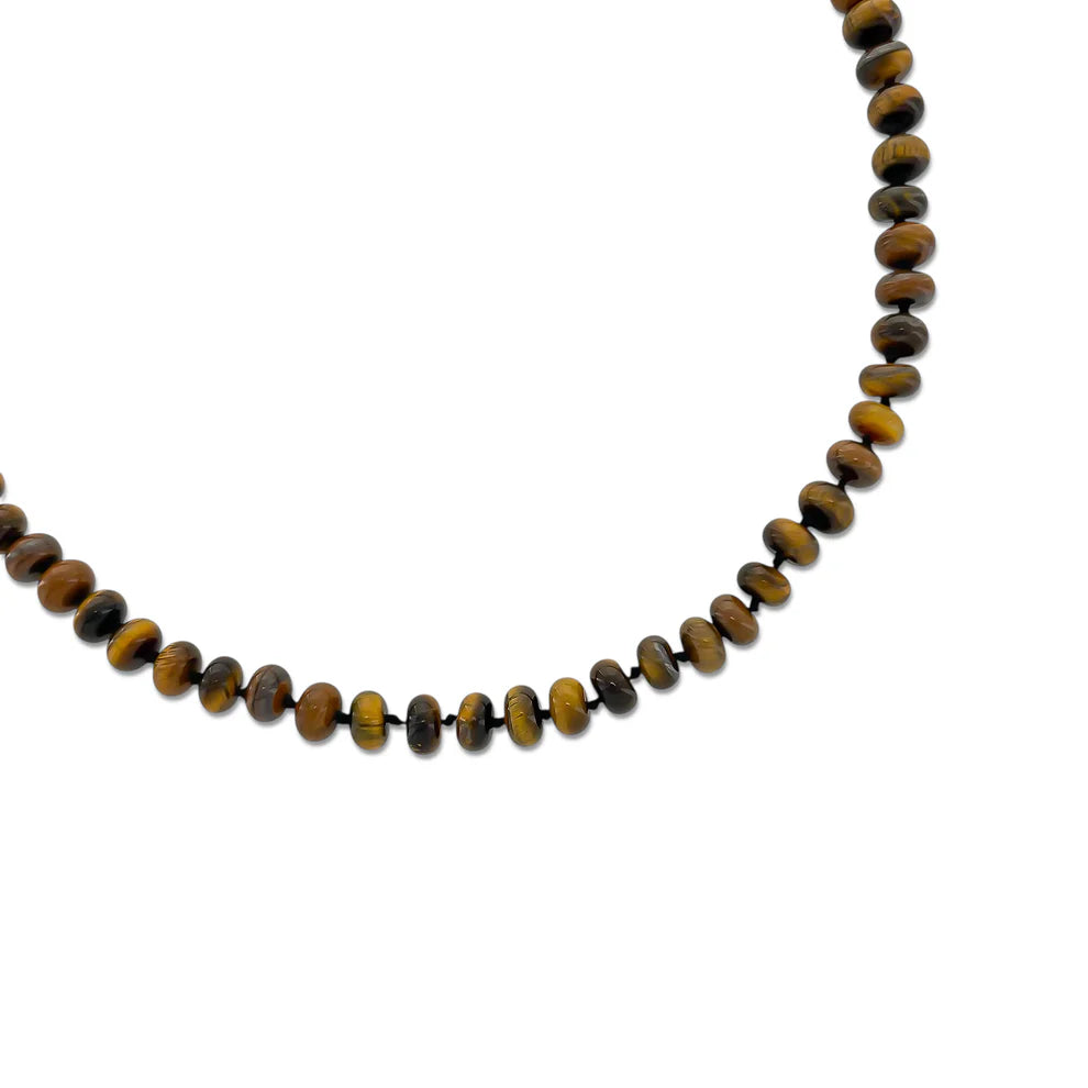 Tiger Eye Bead Necklace