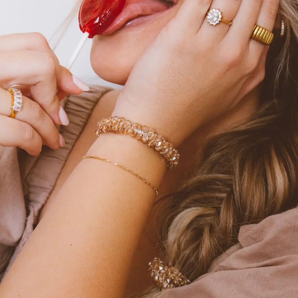 Tiny Jewel Hair Tie