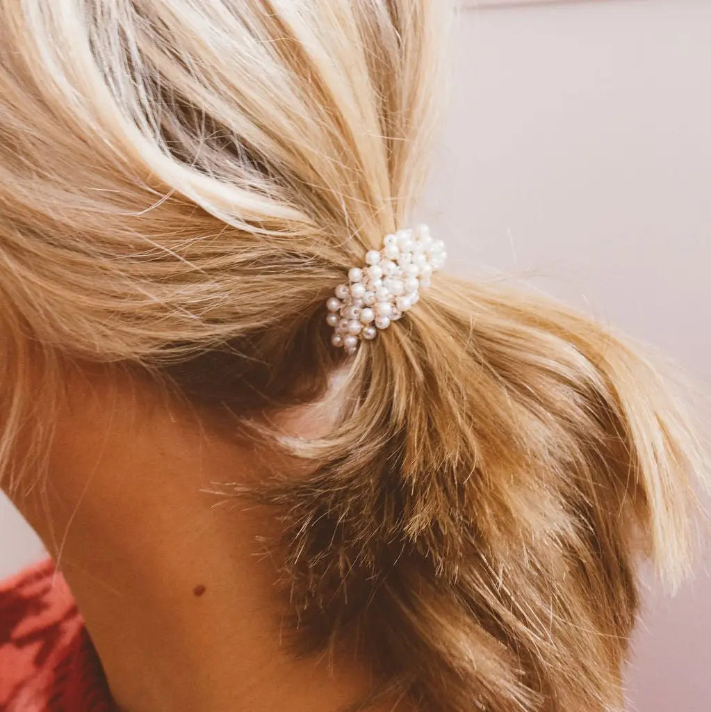 Tiny Pearl Hair Tie